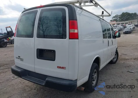 2015 GMC Savana 2500 Work Van z USA, uszkodzony, nr VIN 1GTW7FCF0F1246977